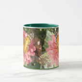 Mug Papillon sur une Hydrangée rose (Centre)