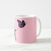 Mug Papillon sur une laisse (Devant droit)