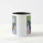 Mug Papillon sur Violet (Centre)