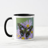 Mug Papillon sur Violet (Gauche)