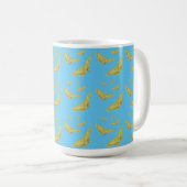 Mug Papillon swallowtail de l'ancien monde motif bleu  (Devant droit)