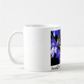 Mug Papillon Swallowtail sur Delphiniums (Gauche)