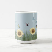 Mug Papillon Tournesol Floral (Centre)