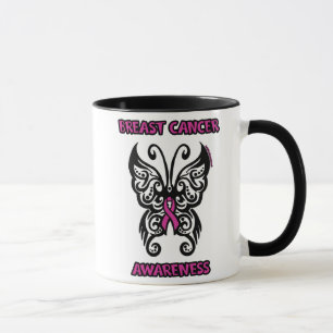 Mug Papillon/Tribal...Cancer du sein