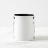 Mug Papillon/Tribal...Cancer du sein (Centre)