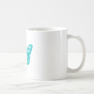 Mug Papillon Turquoise