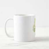 Mug Papillon Vert Menthe Croire (Gauche)