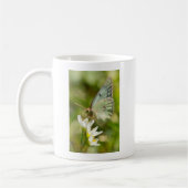 Mug Papillon Vert sur Fausse Ail Parure et Cadeaux (Gauche)