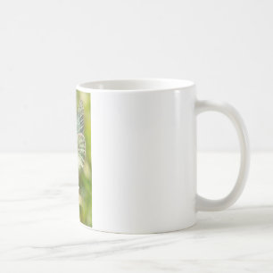 Mug Papillon Vert sur Fausse Ail Parure et Cadeaux