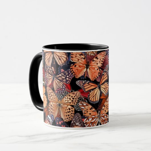 Mug Papillons (Devant gauche)