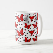 Mug papillons (Devant droit)