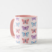 Mug Papillons (Devant gauche)