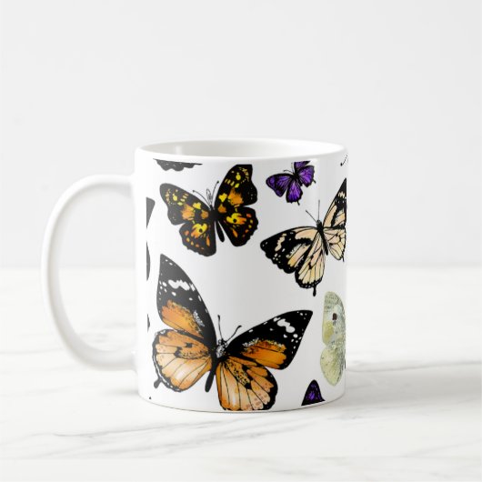 Mug Papillons (Gauche)