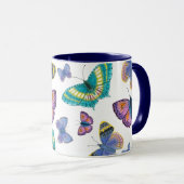 Mug Papillons (Devant droit)