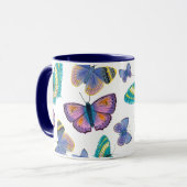 Mug Papillons (Devant gauche)