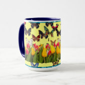 Mug Papillons (Devant gauche)