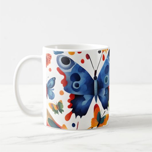 Mug Papillons (Gauche)