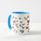 Mug Papillons (Devant gauche)