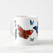 Mug Papillons (Devant gauche)