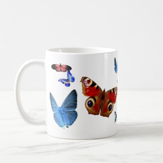 Mug Papillons (Gauche)