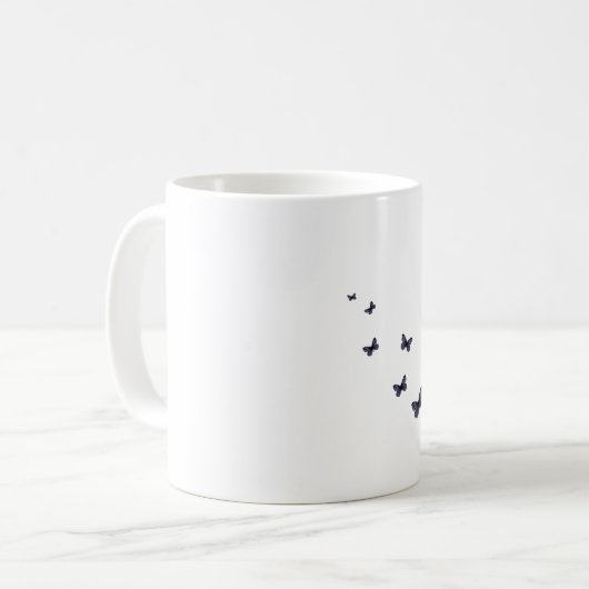 Mug Papillons (Devant gauche)
