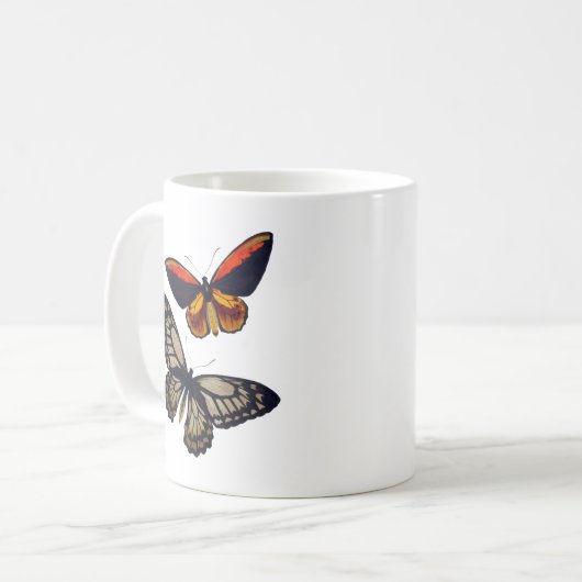 Mug Papillons 3 (Devant gauche)