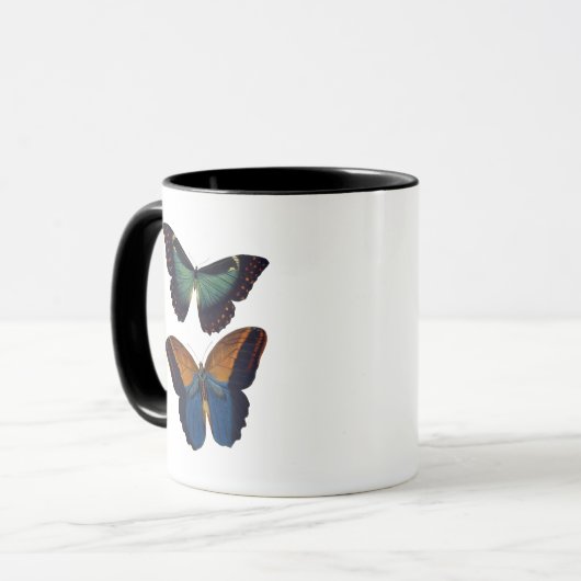 Mug Papillons 5 (Devant gauche)