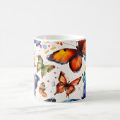 Mug Papillons à l'aquarelle  (Centre)