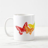 Mug Papillons arc-en-ciel (Gauche)