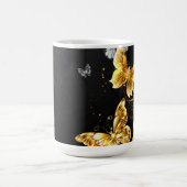 Mug Papillons blancs et dorés (Centre)