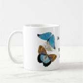 Mug Papillons - Bleu (Gauche)