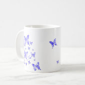 Mug Papillons bleus (Devant gauche)