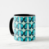 Mug Papillons bleus (Devant gauche)