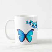 Mug Papillons bleus (Gauche)