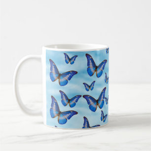 Mug Papillons bleus
