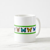 Mug Papillons bleus (Collection Bridget) (Devant droit)