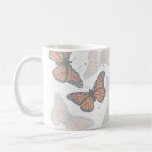 Mug Papillons botaniques modernes (Gauche)