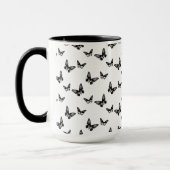 Mug Papillons classiques Motif d'art COULEUR BG (Gauche)