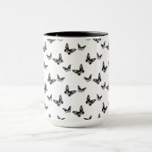 Mug Papillons classiques Motif d'art COULEUR BG (Centre)