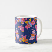 Mug papillons colorés (Devant droit)