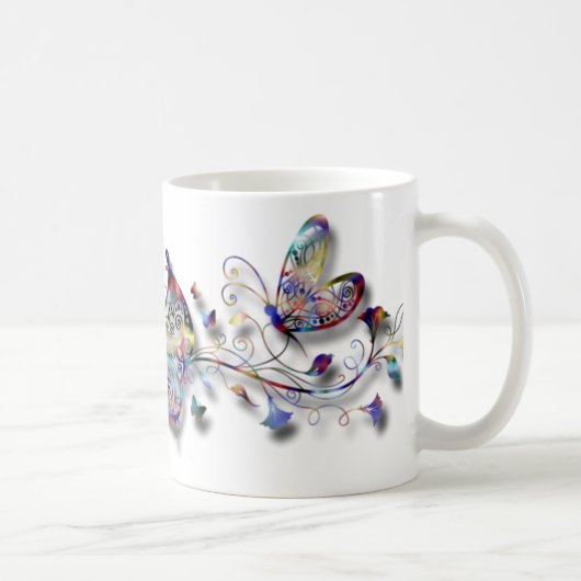 Mug Papillons colorés (Droite)