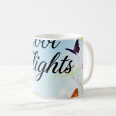 Mug Papillons Cool Flights (Devant droit)