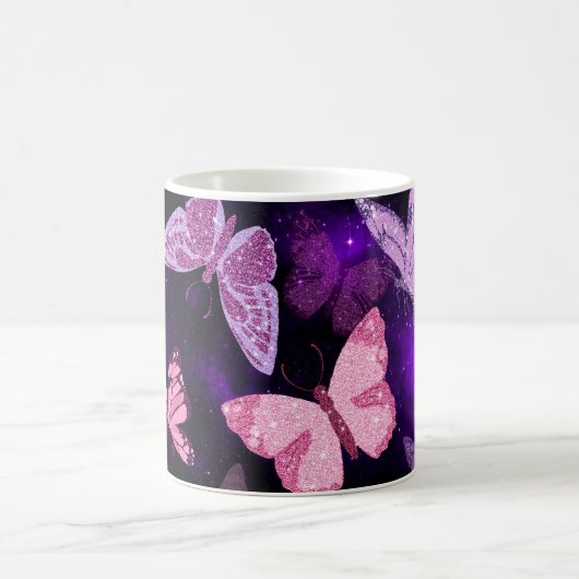 Mug Papillons dans l'espace (Centre)