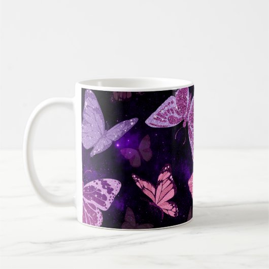 Mug Papillons dans l'espace (Gauche)