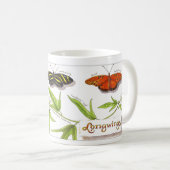 Mug Papillons de Longwing (Devant droit)