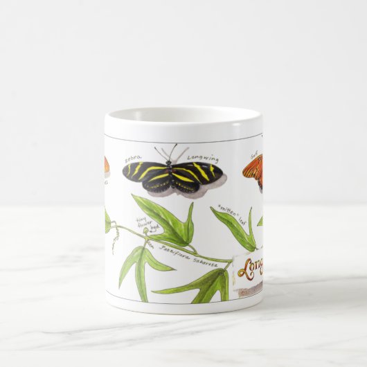 Mug Papillons de Longwing (Centre)