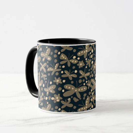Mug Papillons de nuit (Devant gauche)