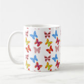 Mug Papillons décoratifs colorés (Gauche)