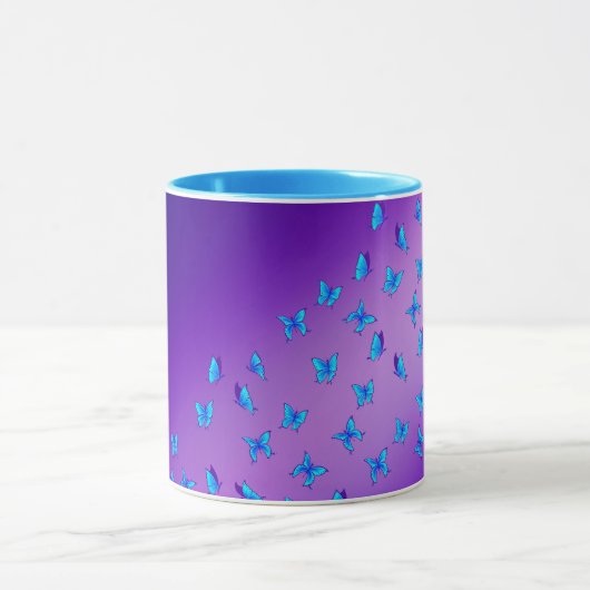 Mug Papillons Enchantés Violet (Centre)