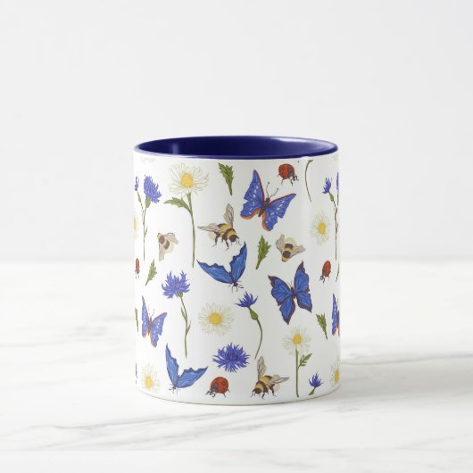 Mug Papillons et coccinelle (Centre)